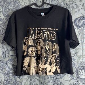 Misfits Cropped T-shirt